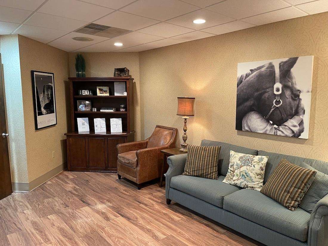 Bryant Family Dentistry waiting room in knoxville tn
